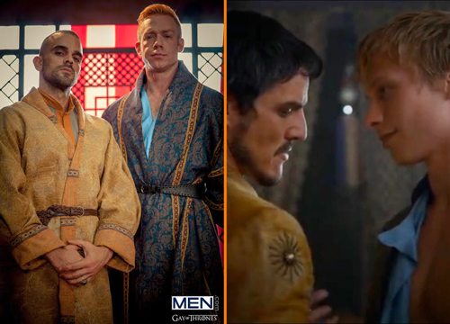 Damien-Crosse-and-Christopher-Daniels-as-Oberyn-Martell-and-Olyvar